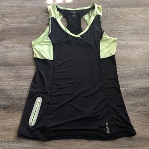 Reebok tank, black with zipper